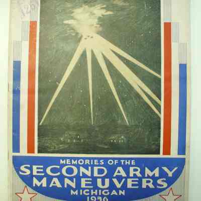 1936 MI Manuevers Booklet