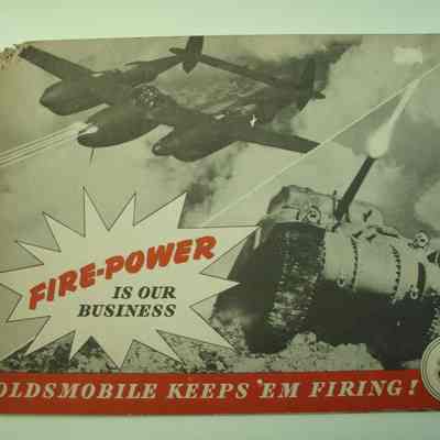 1943 Oldsmobile Info Booklet