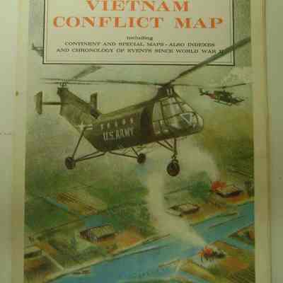 Vietnam Conflict Map