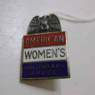 American Women's Voluntary Services Pin