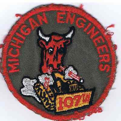 Unit Patch, 107th Engineers Battalion