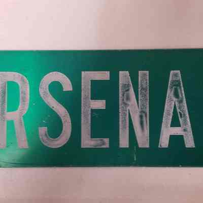 Arsenal Street Sign