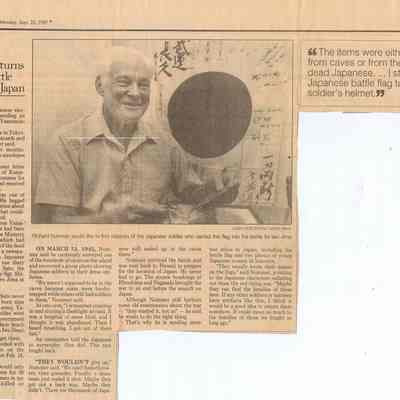 Ex-Marine Returns Iwo Jima Memories