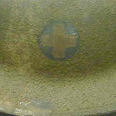 33rd Division marked helmet M1917