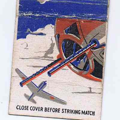 Briggs Manufacturing Detroit Match Book