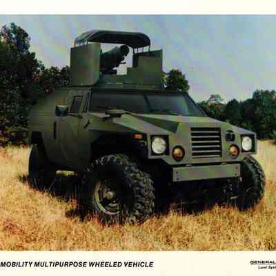 HMMWV Prototype Publicity Handout