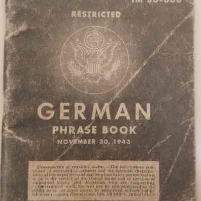 German Phrase Book