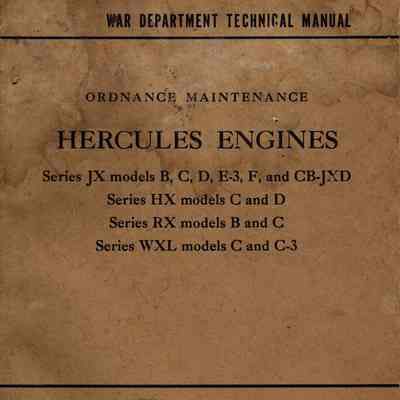 Hercules Engine, Maintenance