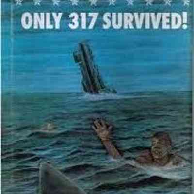 Only 317 Survived! : USS Indianapolis (CA-35) Navy's Worst Tragedy at Sea. . . 880 Men Died