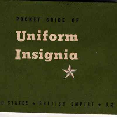 Pocket Guide of Uniform Insignia