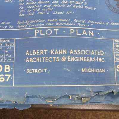 Chrysler Tank Plant Plot Plan