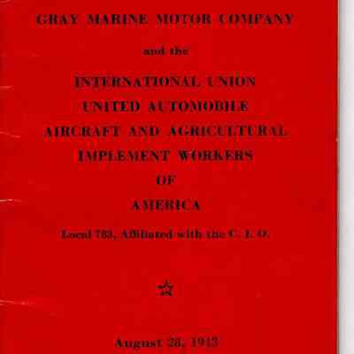 1943 Union Booklet, Grey Marine