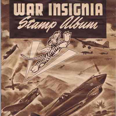 Detroit Times WWII Stamp book