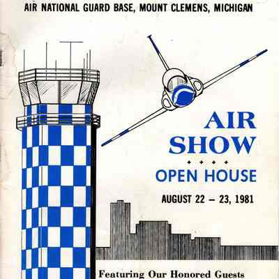 1986 Selfridge Air Show Program