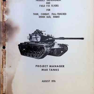 Product Improvement M48A5 Tank