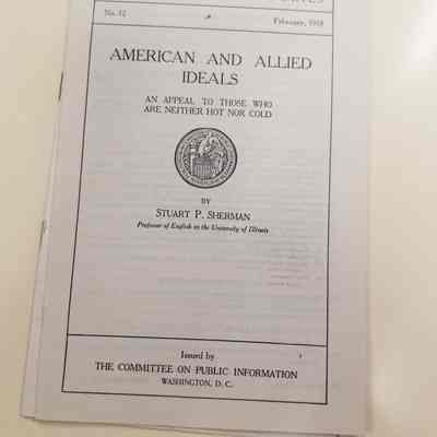 American and Allied Ideals