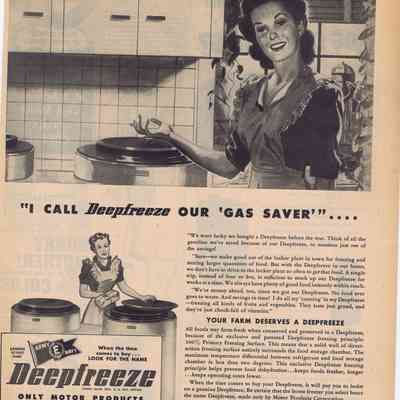 WWII Deep Freeze Advertisement