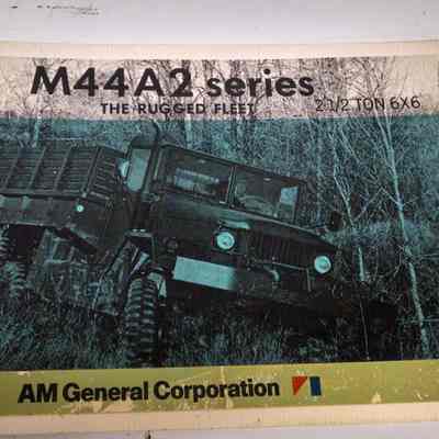 AM General M44A2 booklet