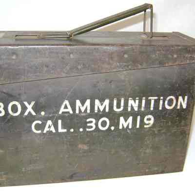 Box, Ammunition, M19