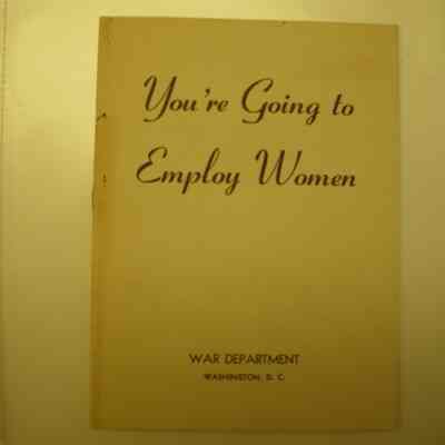 You're Going to Employ Women