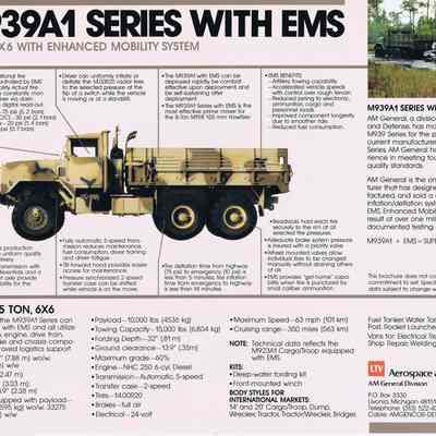 AM General M939A1, 5-Ton, 6x6 EMS