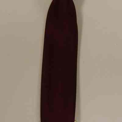 VFW Metal on Burgundy Tie