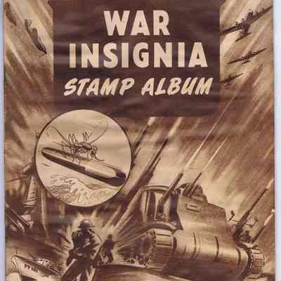 Detroit Times WWII Stamp book