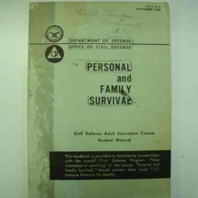 CD Book, Personal and family Survival