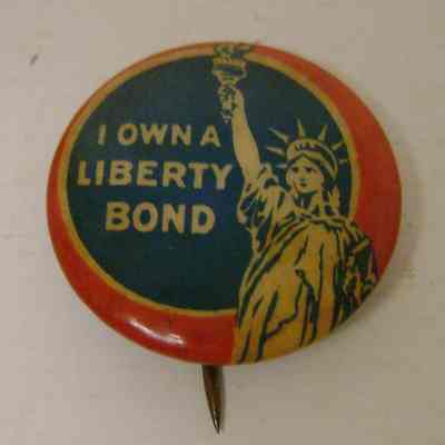 "I Own a Liberty Bond" Button