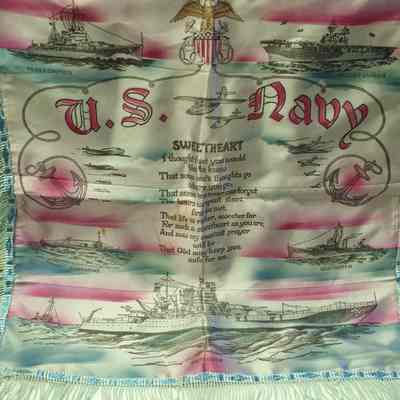 US Navy Sweetheart pillow