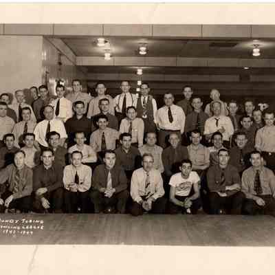 Bundy Tube Bowling League 1943-1944