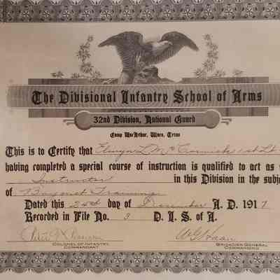 1917-1951 service records album