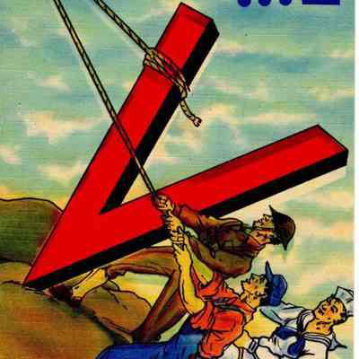 WWII Victory Postcard