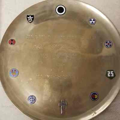 I Corps Chaplains Wall Plaque