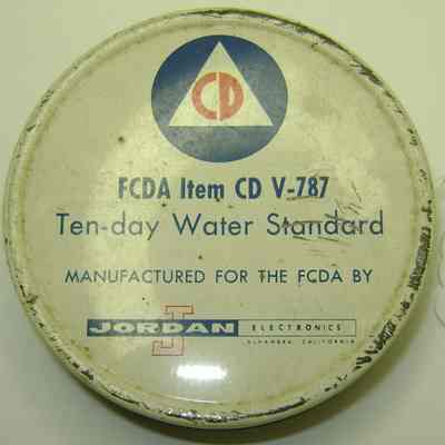 CD 10 Day Water standard