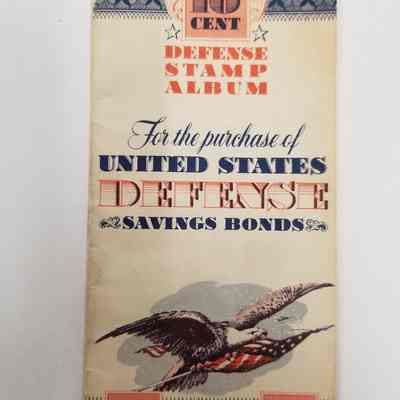 WWII 10 Cent bond book