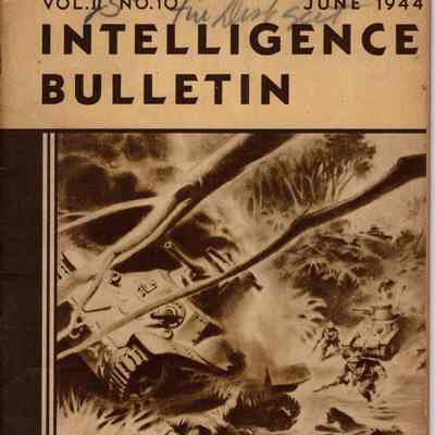 Intelligence Bulletin Vol. 2 No.10