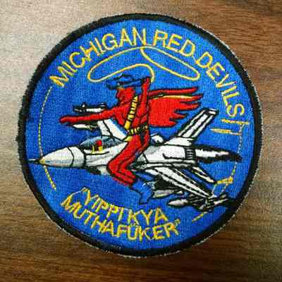 107th Fighter Squadron Patch