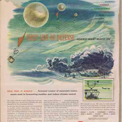 Bendix Aviation Advertisement