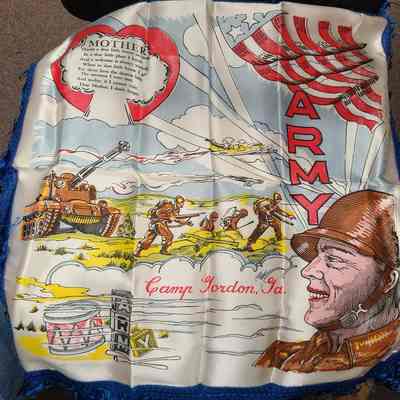 Sweetheart Pillow Cover Camp Gordon GA