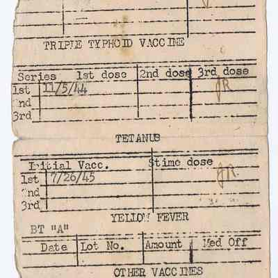 US Army Immunization Register