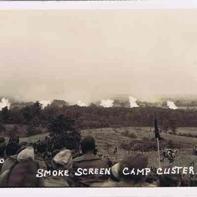 Second Army Maneuvers Postcard
