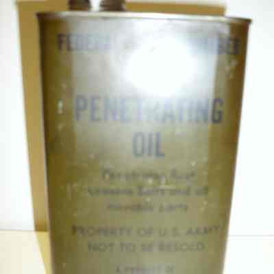 Can, Penetrating Oil