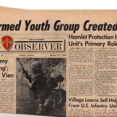 "The Observer" MACV Newspaper 31 January 1968