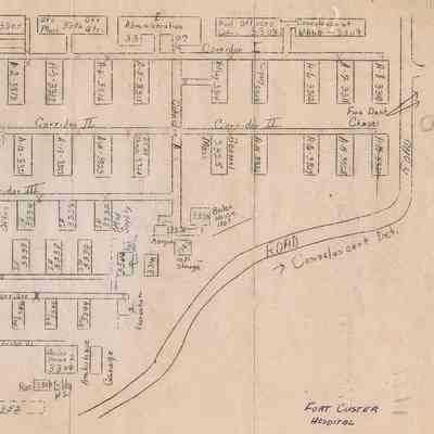 Ft Custer Hospital Map
