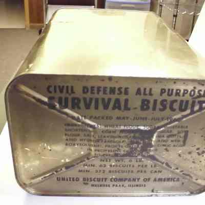 Civil Defense Survival Biscuits