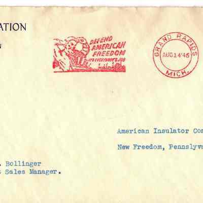 Applied Arts Corp. envelope