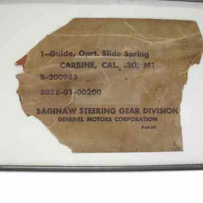 Saginaw Carbine Slide Wrapper