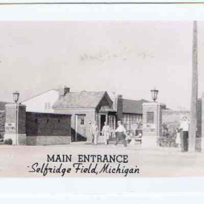 Main Entrance Selfridge Field