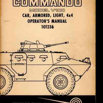 Cadillac Gage Commando Operators Manual